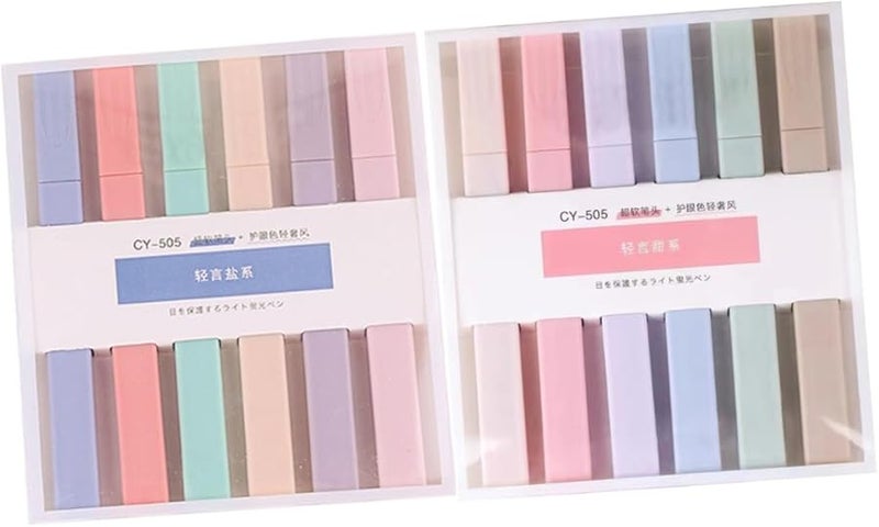 Jojofuny 12 Pack Fine Tip Portable Highlighters Non Leaking Design For School Office Art Projects - Image 1